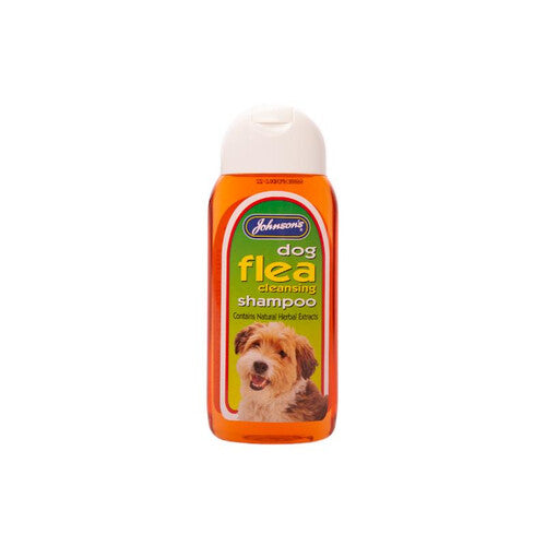 Johnsons Flea Shampoo for Dogs 200ml Johnsons Pets Friends