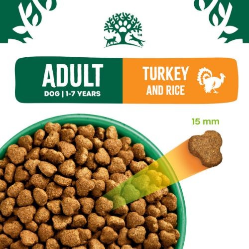 James Wellbeloved Adult Dry Dog Food with Turkey and Rice 2kg James Wellbeloved Pets Friends