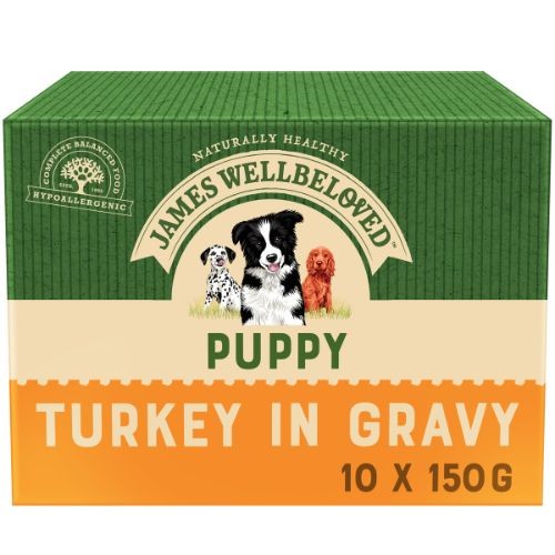 James wellbeloved turkey and rice puppy best sale