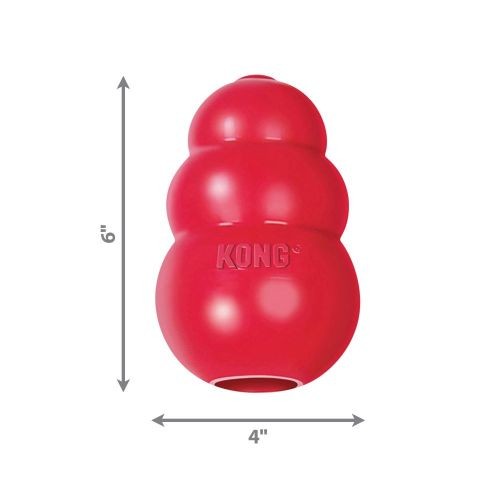 KONG Classic Red Dog Toy XXL Kong Pets Friends