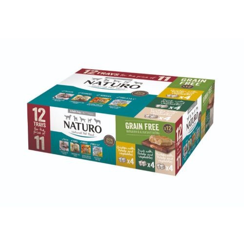 naturo-adult-dog-food-tray-grain-free-variety-400g-12pk