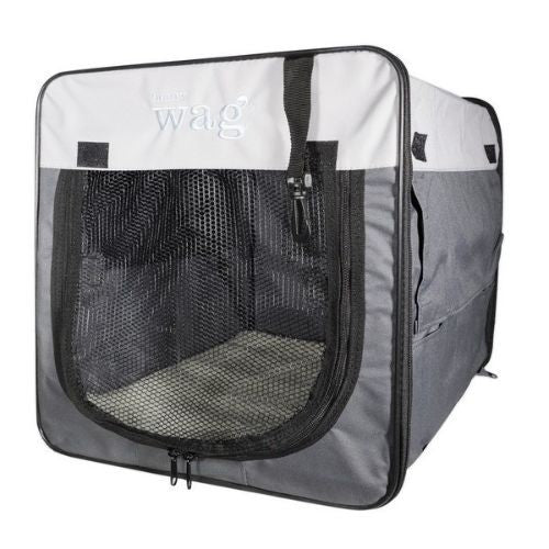 Medium folding dog crate best sale