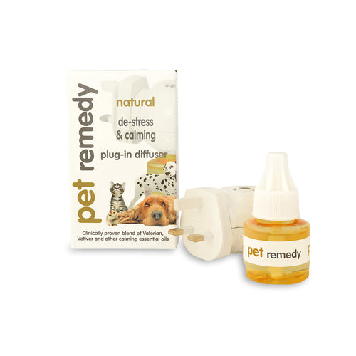 Pet Remedy Natural de stress and Pet Calming Plug in Diffuser Kit Pet Remedy Pets Friends