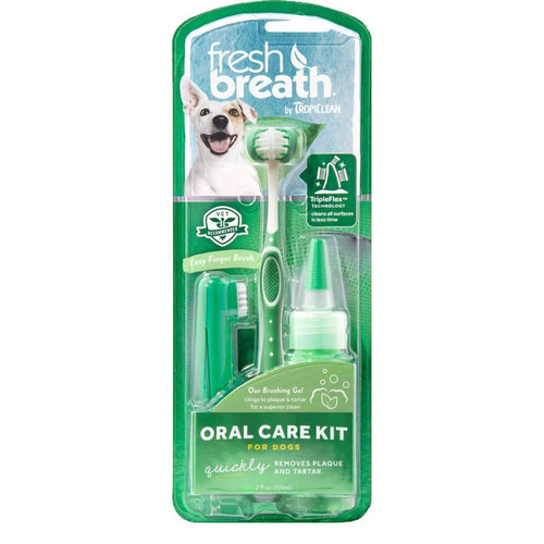 Tropiclean Oral Care Kit Large | Tropiclean | Pets & Friends