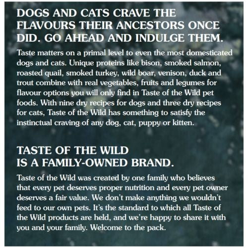 Taste of the wild pacific best sale stream canine formula with smoked salmon