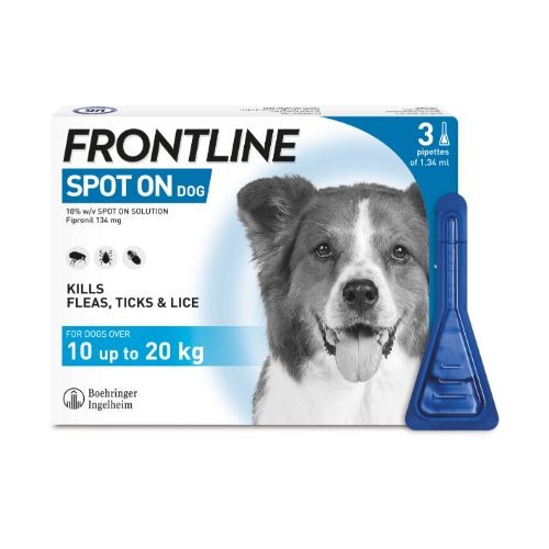 Frontline spot sales on flea