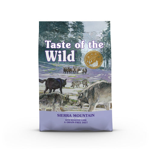 Wild dry dog store food